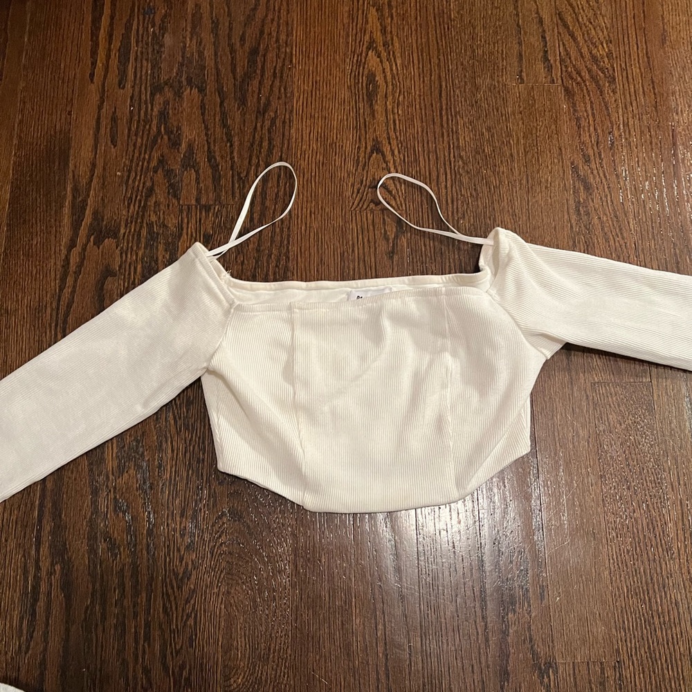 Princess Polly cropped long sleeve